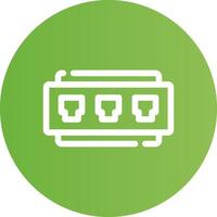 Hub Creative Icon Design vector