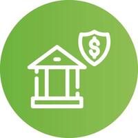 Banking Security Creative Icon Design vector
