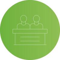 Jury Creative Icon Design vector