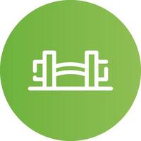 Dumbbells Creative Icon Design vector