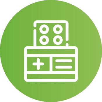 Patch Creative Icon Design vector