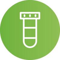 Test Tube Creative Icon Design vector