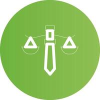 Justice Creative Icon Design vector