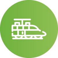 Train Creative Icon Design vector