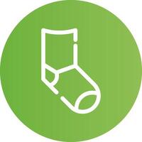 Sock Creative Icon Design vector