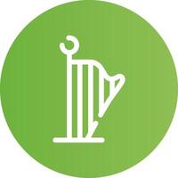 Harp Creative Icon Design vector