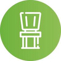 Chair Creative Icon Design vector