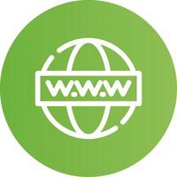 WWW Creative Icon Design vector