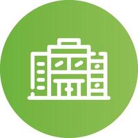 Office Building Creative Icon Design vector