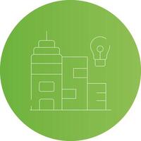 Building a Business Creative Icon Design vector