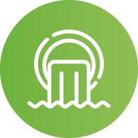 Sewer Creative Icon Design vector