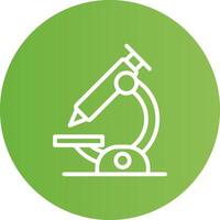 Microscope Creative Icon Design vector