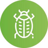 Bug Creative Icon Design vector