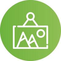 Frame Creative Icon Design vector