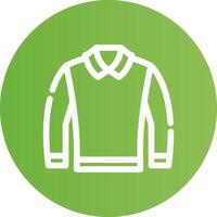 Jacket Creative Icon Design vector