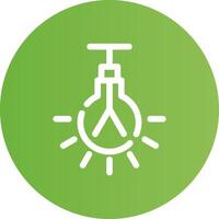 Lightbulb Creative Icon Design vector