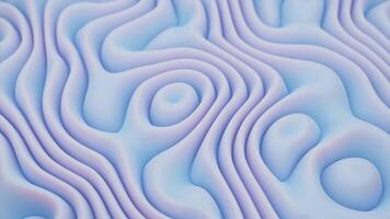 Abstract background with flowing and transforming blue draping texture. Design. Folded textile, animated fabric. video