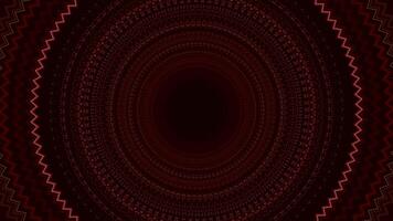 Background with pulsating circles in rhythm of music. Animation. Ripple circles in musical style on black background. Moving circles with pulsation and musical vibration effect video