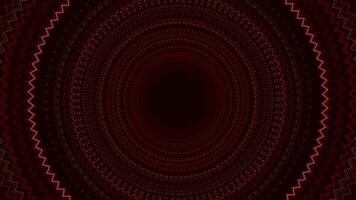 Background with pulsating circles in rhythm of music. Animation. Ripple circles in musical style on black background. Moving circles with pulsation and musical vibration effect video