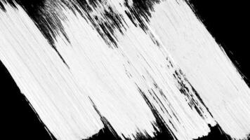 Abstract paint brush stroke black and white transition background, animation of paint splash. Brush stroke black and white transition background. Animation of paint splash video