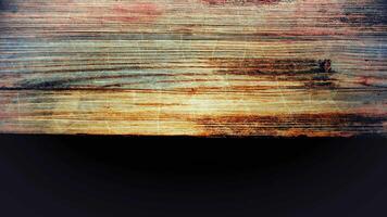 Abstract wooden planks disappear from the screen on black background. Animation. Moving abstract wooden planks, horizontal rows. video