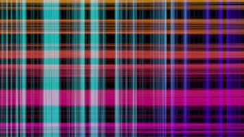 Abstract moving crossed light beams of blue and pink colors on black background, seamless loop. Animation. Amazing vertical and horizontal lines, interstellar concept. video