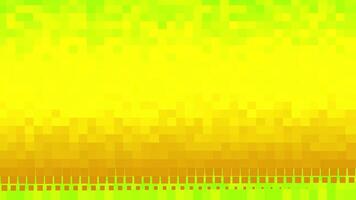 astratto pixel bloccare strati in movimento uno di uno, senza soluzione di continuità ciclo continuo. animazione. colorato piatto piazze copertura tutti il schermo, movimento grafica sfondo. video