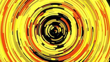 Abstract rotating glowing lines, 3d colorful background. Animation. Many narrow lines moving fast in a circle and forming a swirl. video