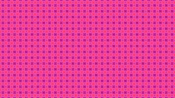 Psychedelic kaleidoscope motion of blinking shapes. Media. Flat design of many small changing figures in straight rows, symmetrical abstract pattern, seamless loop. video