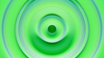 Hypnotic animation of moving wave from drop. Design. Circular waves on surface of colored liquid. Background animation with hypnotic effect of circles on surface of liquid video