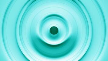hipnótico animação do comovente onda a partir de derrubar. Projeto. circular ondas em superfície do colori líquido. fundo animação com hipnótico efeito do círculos em superfície do líquido video
