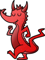 dragón lindo de dibujos animados png