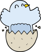 cartoon hatching chicken png