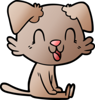 laughing cartoon dog png