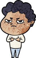 cartoon angry man png