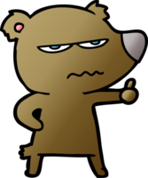 personnage de dessin animé d'ours png