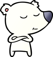 polar bear cartoon png