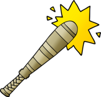 Cartoon-Baseballschläger schlagen png