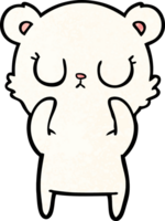 polar bear cartoon png