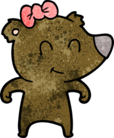 desenho de urso fêmea png