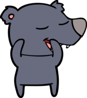 personnage de dessin animé d'ours png