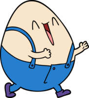 humpty dumpty Cartoon-Eiermann png