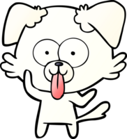 cartoon dog with tongue sticking out png