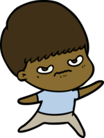 cartoon boze jongen png