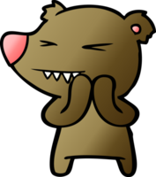 orso cartone animato personaggio png