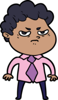 cartoon angry man png