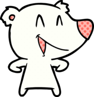 cartone animato orso polare png