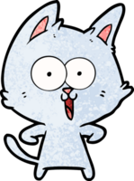 lustige Comic-Katze png