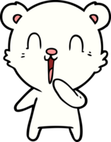 cartone animato orso polare png