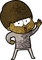 menino feliz dos desenhos animados png